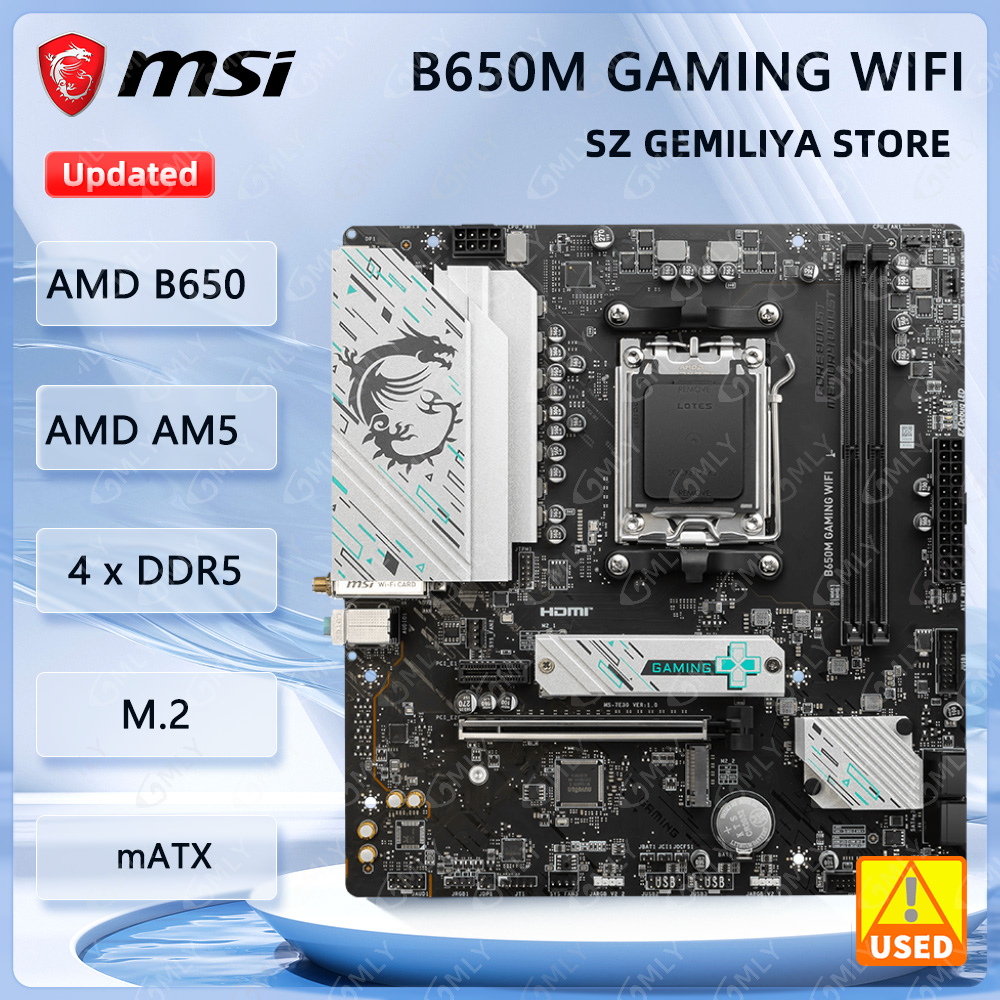 X870E Atx Motherboard - Msi b650m gaming wifi placa-mãe soquete