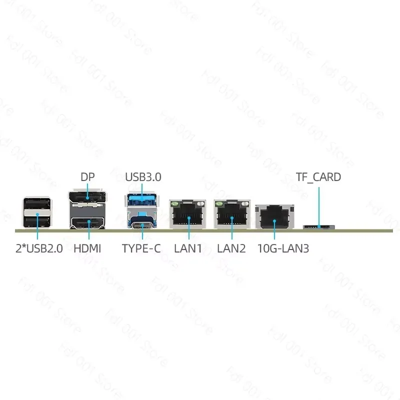 Placa-mãe Mini ITX para NAS co - Mini Itx Dual 2.5G Nas Motherboard avaliação e preço