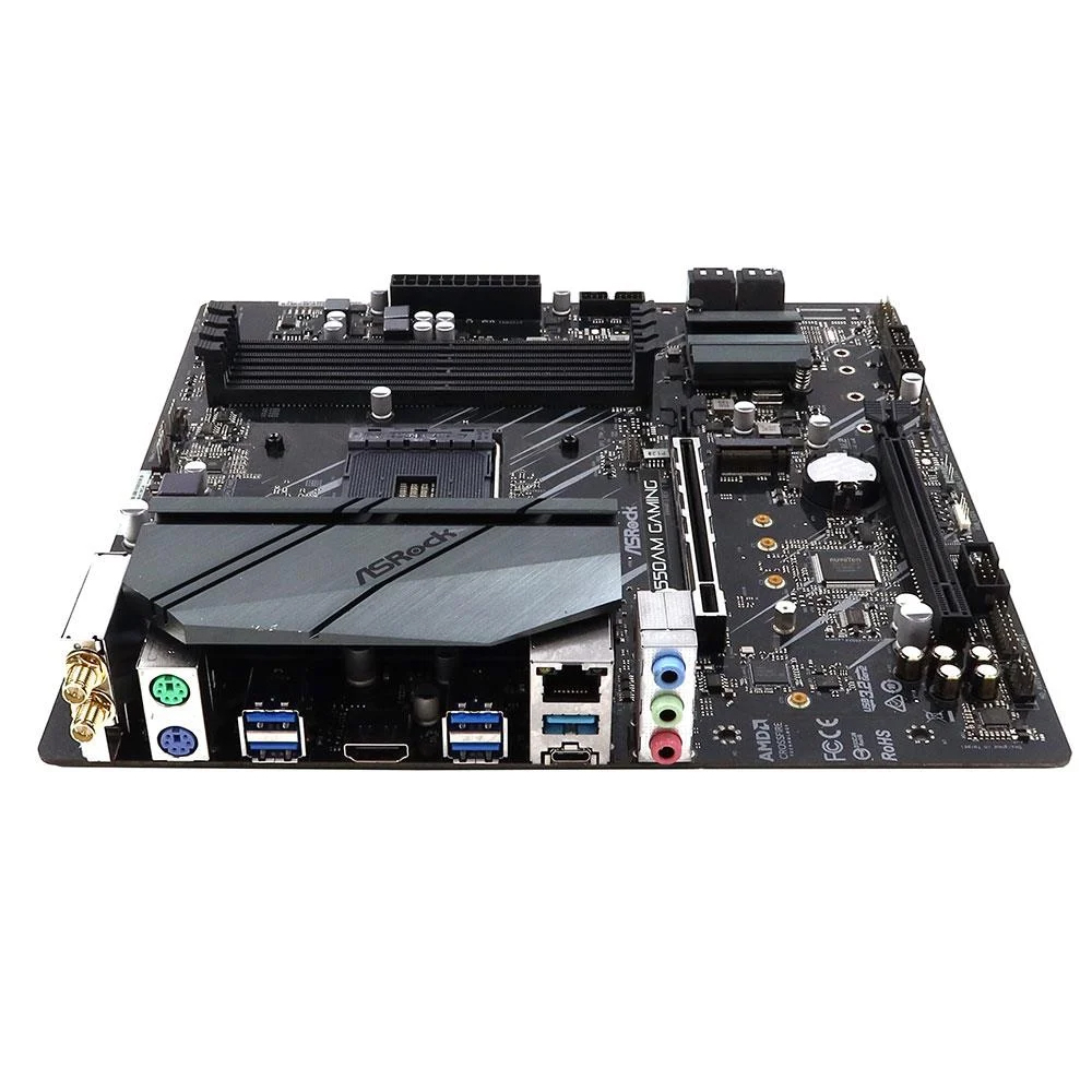 Placa-mãe ASROCK B550AM GAMING - X870E Atx Motherboard avaliação e preço